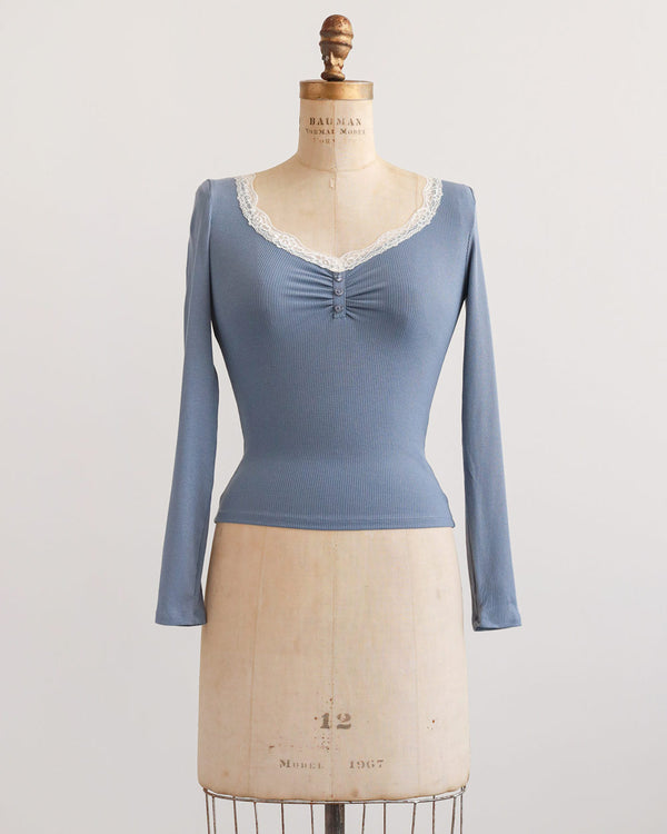 Bluebell Lace Top