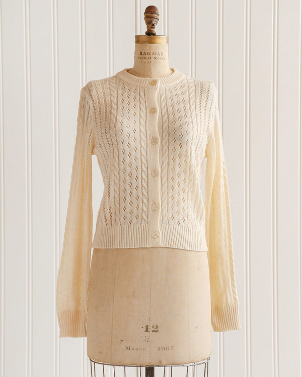 Cappuccino Date Cardigan