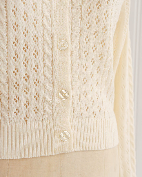 Cappuccino Date Cardigan