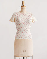 Rosebud Pointelle Top