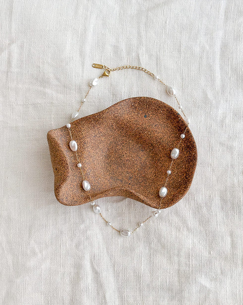 Morning Tide Pearl Necklace