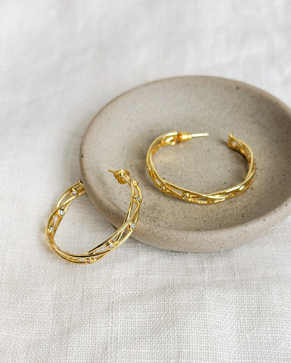 Vivienne Hoop Earrings