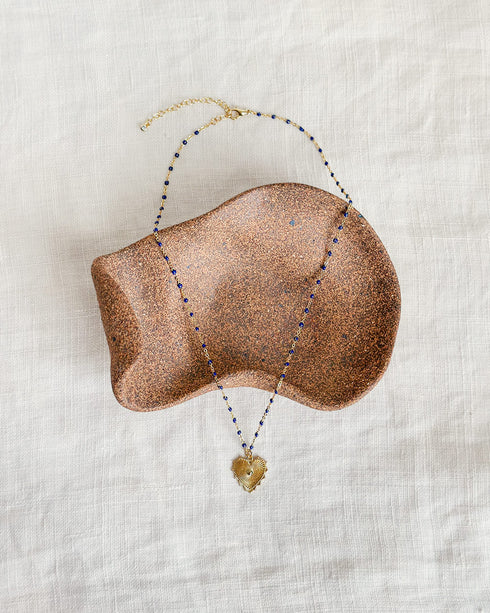 Midnight Heart Necklace