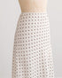 Elyna Dot Skirt - Cream