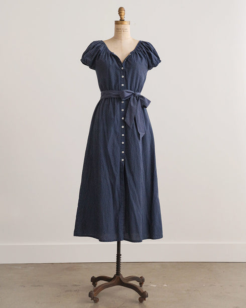 Calais Dress - Navy