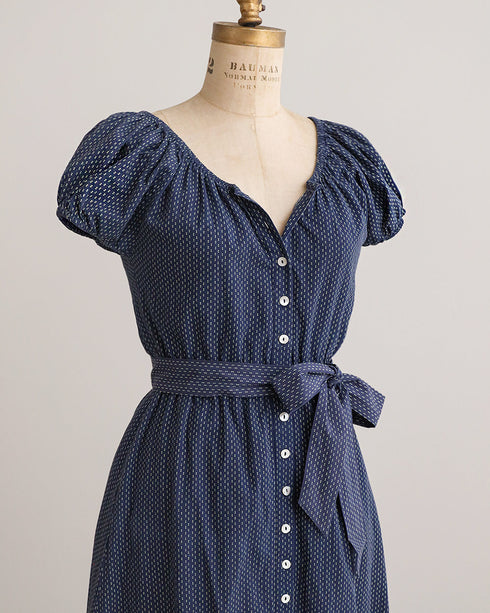 Calais Dress - Navy