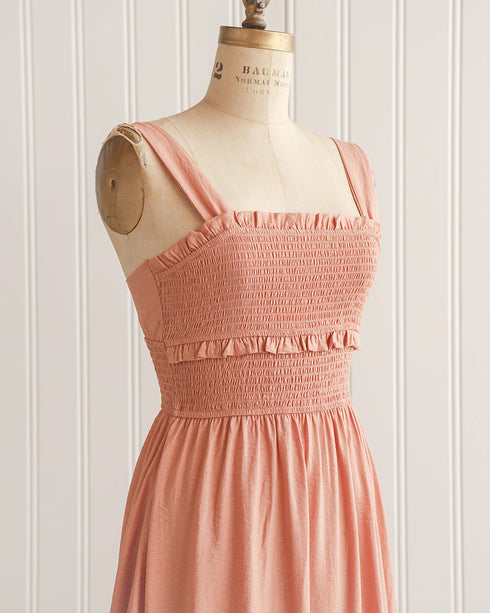 Peach Melba Sundress