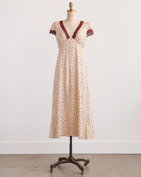 Eau de Vin Midi Dress