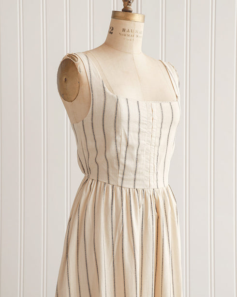 Journee Striped Midi Dress