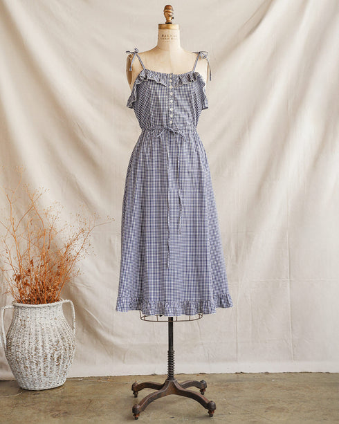 Sustainably Crafted Vintage Inspired Clothing / Soleil Dress by Atèlette
