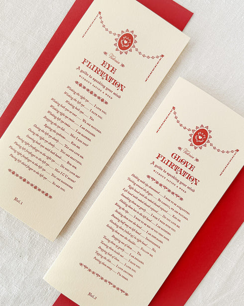 Eye Flirtation Greeting Card