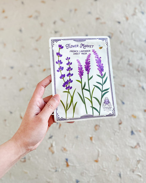 French Lavender Sheet Mask