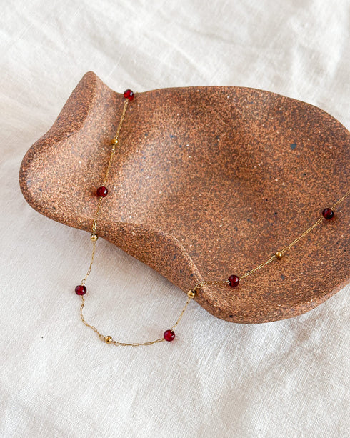 Mulberry Bead Necklace