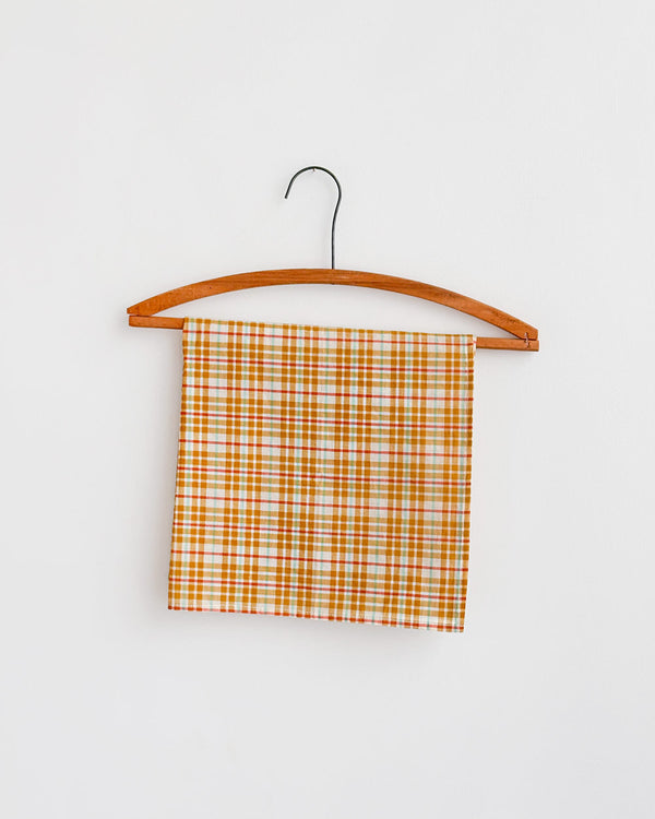 Honeycrisp Plaid Bandana