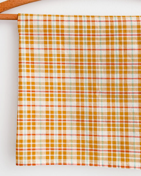 Honeycrisp Plaid Bandana