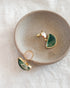 Verdant Moon Earrings