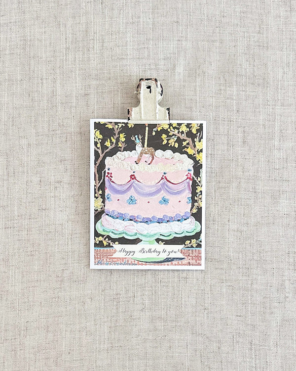 Happy Birthday Deer Card