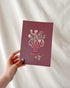 Pink Dahlias Print