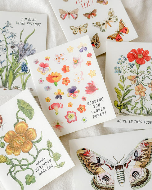 Sending You Flower Power Card