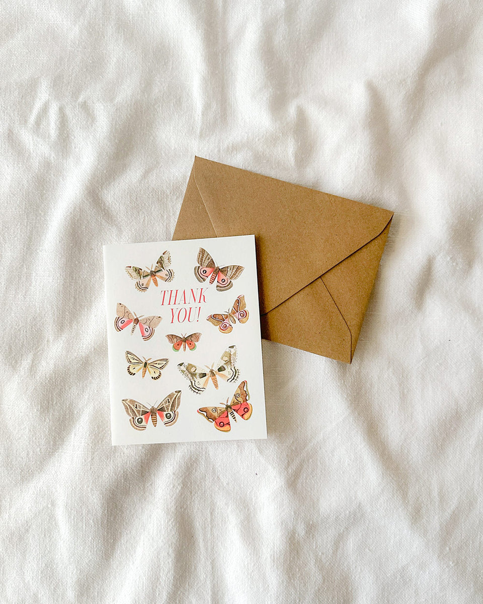 Thank You Butterflies Card – Adored Vintage