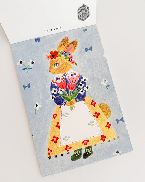 Her Winter Flowers - Postcard Set