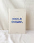 Notes & Thoughts Notebook