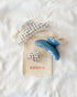 Blue Checkered Mini Hair Claw