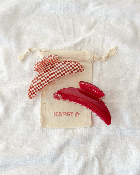 Maraschino Slim Hair Claw