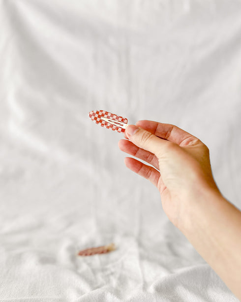 Maraschino Hair Clips