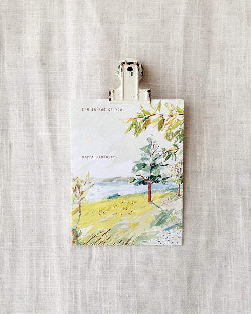 In Awe of You Card