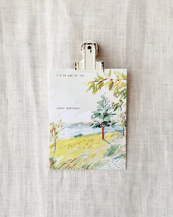 In Awe of You Card