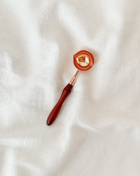 Copper Wax Spoon