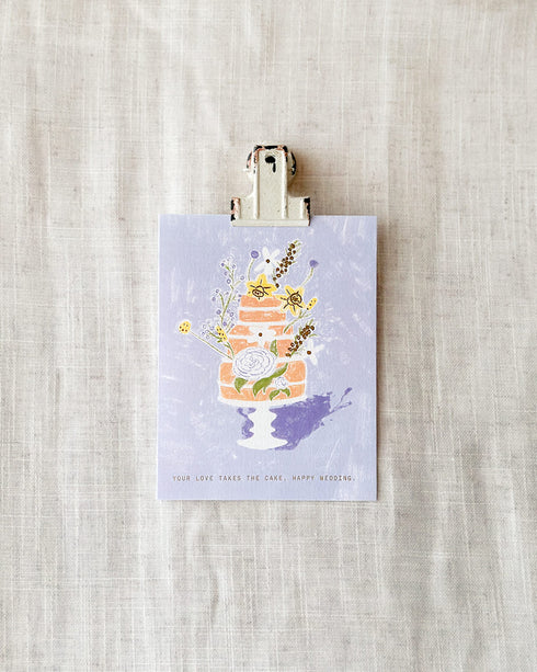 Love Takes the Cake Card