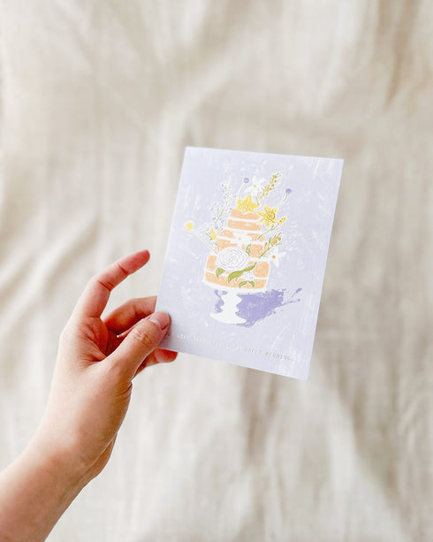 Love Takes the Cake Card