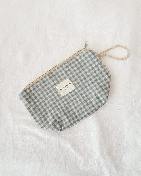 Makeup Bag - Brisa Gingam
