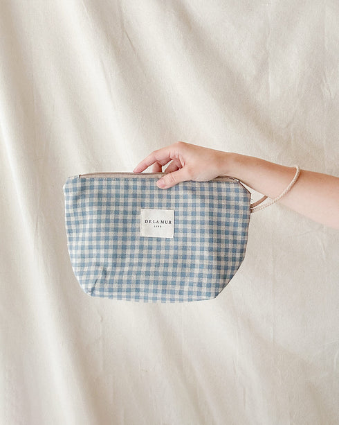 Makeup Bag - Brisa Gingam