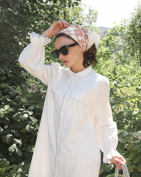 Clouds of Summer Mini Dress