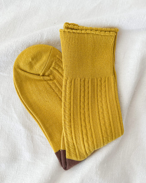 Aldren Socks - Mustard