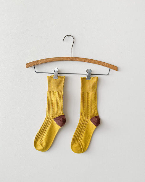 Aldren Socks - Mustard