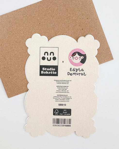 New Home Die Cut Card