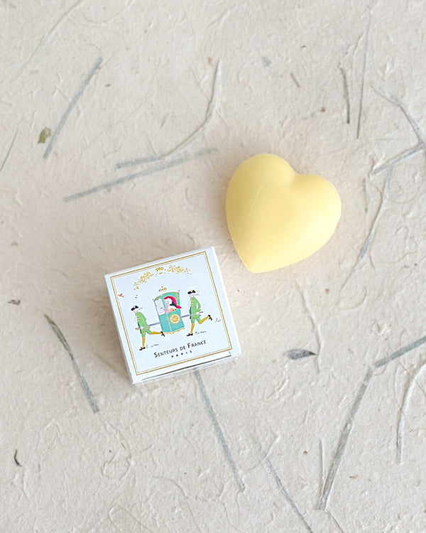 French Olive Mini Heart Soap