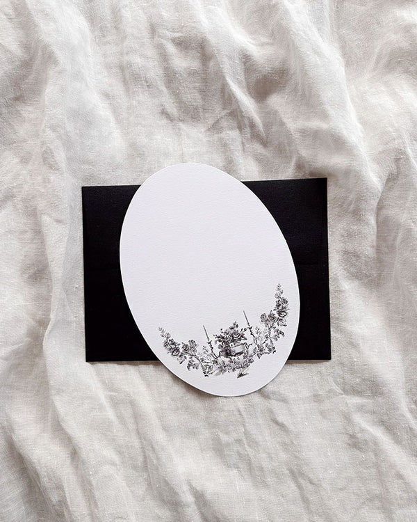 Victorian Mourning Card