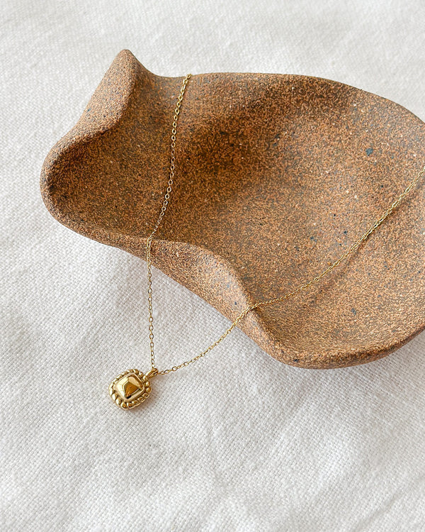 Orla Square Pendant Necklace