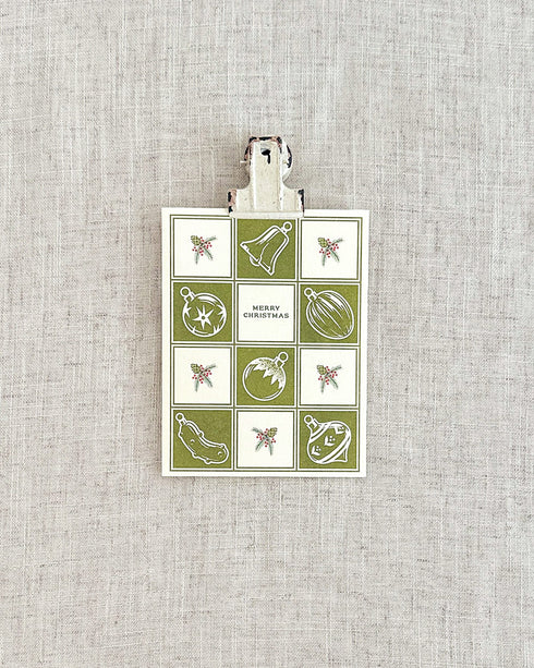 Ornaments Christmas Card