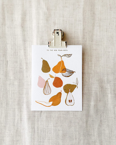 Pear-Ents Card