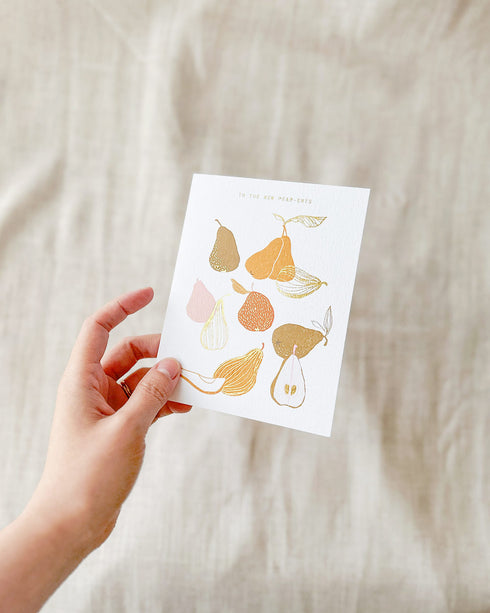 Pear-Ents Card