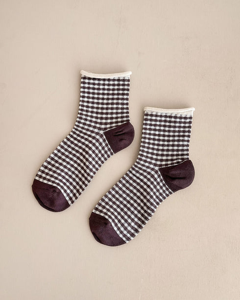 Picnic Socks - Brown