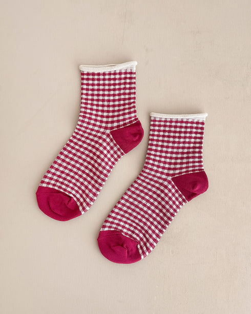 Picnic Socks - Red