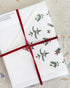 Poinsettia Stationery Set