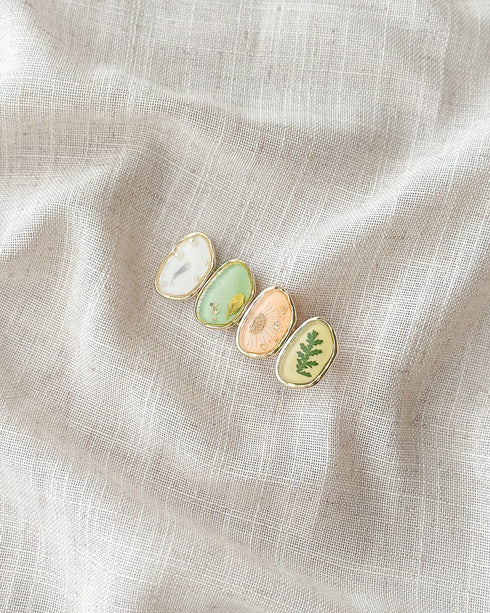 Preserved Garden Hair Clip